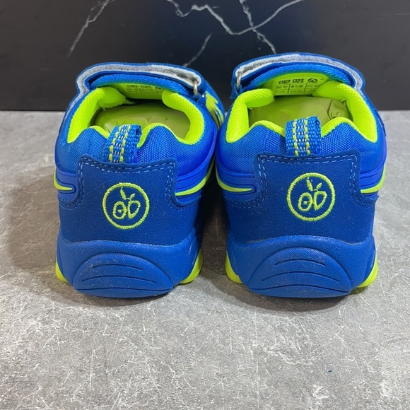 Hobibear Bodatu Sneakers Blue/Neon Green Size 2m - Picture 4 of 8